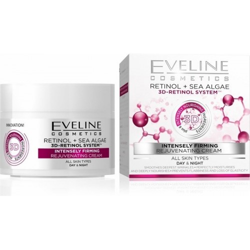 Eveline Cosmetics Retinol + Sea Algae 3D - Retinol System™ 50ml