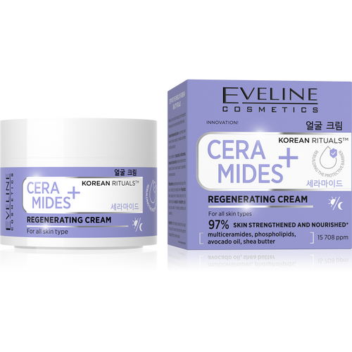 Eveline Cosmetics Korean Rituals Ceramides Regenerating Cream 50ml
