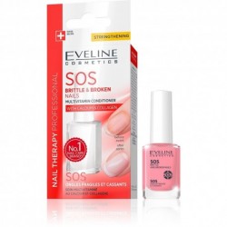 Eveline SOS Brittle And Broken Θεραπεία με Βιταμίνες με Πινέλο 12ml