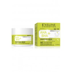 Eveline Cosmetics Smoothing Face Cream AHA/BHA+ Korean Rituals 50ml