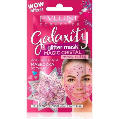 Eveline Galaxy Glitter Mask Pink 10ml