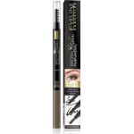 Eveline Brow Styler Multifunction 3in1 Triangular Automatic Pencil 02 Dark Brown