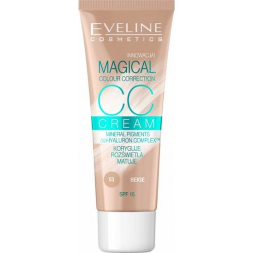 Eveline Cosmetics Magical CC Cream 53 Beige SPF15 30ml