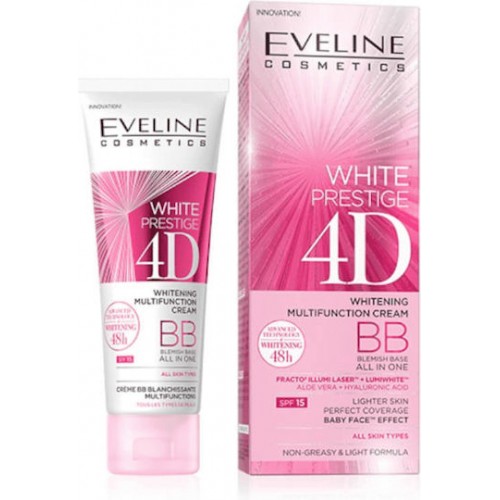 Eveline White Prestige 4d Whitening Multifunction Bb Cream 50ml