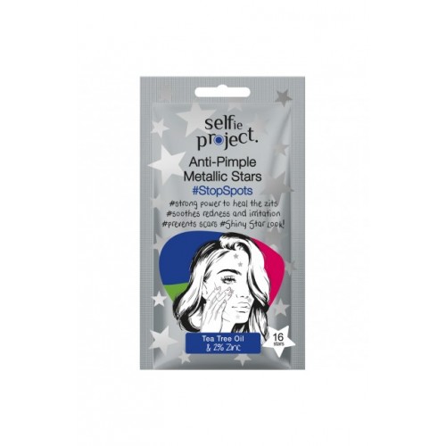 Fabco Cosmetics Selfie Project Patches για Σπυράκια Stars 16τμχ