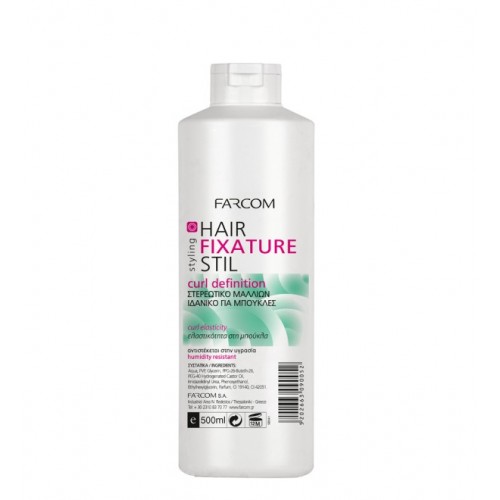Farcom Professional Hair Fixature Stil Στερεωτικό μαλλιών για μπούκλες 500ml