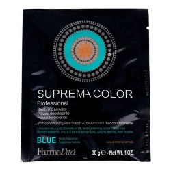 Farmavita Suprema Color Blue Σκόνη Ξανοίγματος έως 8 Τόνους 30gr
