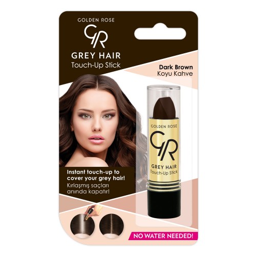Golden Rose Gray Hair Touch-Up Stick 02 Dark Brown 5.2g