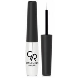 Golden Rose Style Liner Metallic Metallic Πινέλο Eye Liner 07 6.5ml
