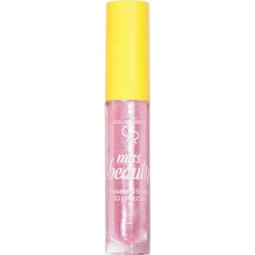 Golden Rose Miss Beauty Diamond Shine 3D Lipgloss 1 Pink Trip 4.5ml