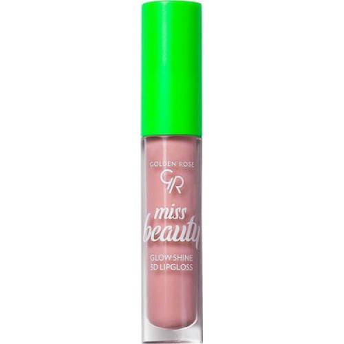 Golden Rose Miss Beauty Glow Shine 3D lipgloss 02 Baby Pink 4.5ml