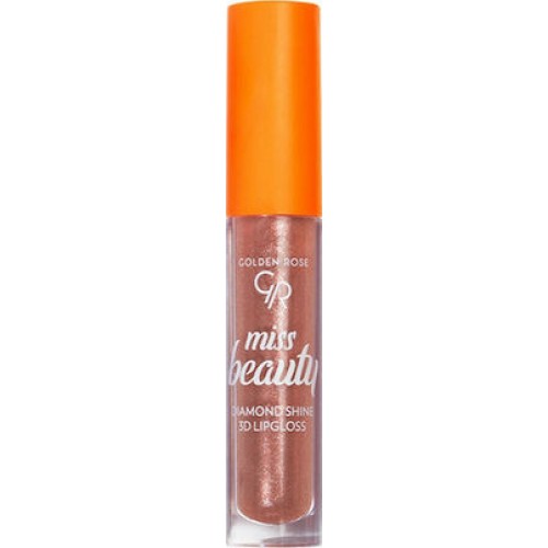 Golden Rose Miss Beauty Diamond Shine 3D Lipgloss 3 SunKissed 4.5ml