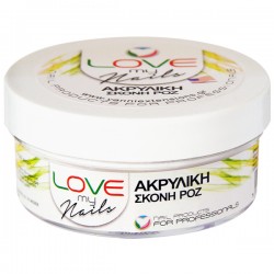 LOVE MY NAILS ΣΚΟΝΗ ΑΚΡΥΛΙΚΟΥ (PINK) -45gr