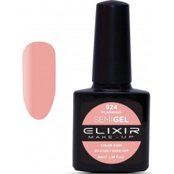 Elixir Semi Gel (Ημιμόνιμο βερνίκι) - 924 (Flamingo) 8ml