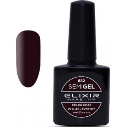 Elixir Semi Gel (Ημιμόνιμο βερνίκι) - 882 (Wine) 8ml 