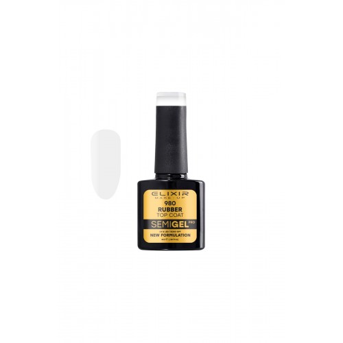 Elixir Make-Up Semi Gel 980 Rubber Top Coat 8ml