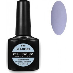 Elixir Semi Gel (Ημιμόνιμο βερνίκι) - 849 (Baby blue eyes) 8ml