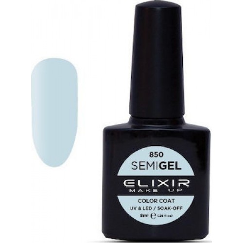 Elixir Semi Gel (Ημιμόνιμο βερνίκι) - 850 (Bubbles) 8ml