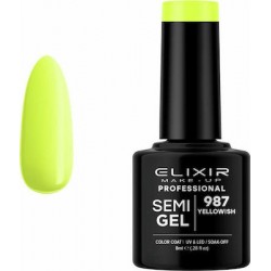 Elixir Semi Gel (Ημιμόνιμο βερνίκι) - 987 Yellowish 8ml