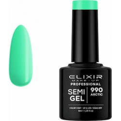 Elixir Semi Gel (Ημιμόνιμο βερνίκι) - 990 (Arctic) 8ml
