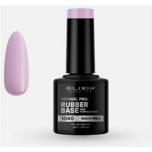 Elixir Base Coat Rubber Semigel Pro 1040 8ml