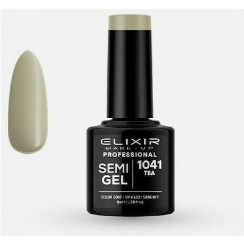 Elixir Ημιμόνιμο Βερνίκι Νυχιών Semi Gel 1041 Tea 8ml