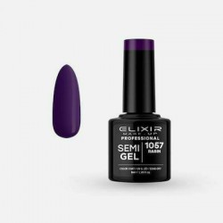 Elixir Ημιμόνιμο Βερνίκι Νυχιών Semi Gel 1057 Rasin 8ml