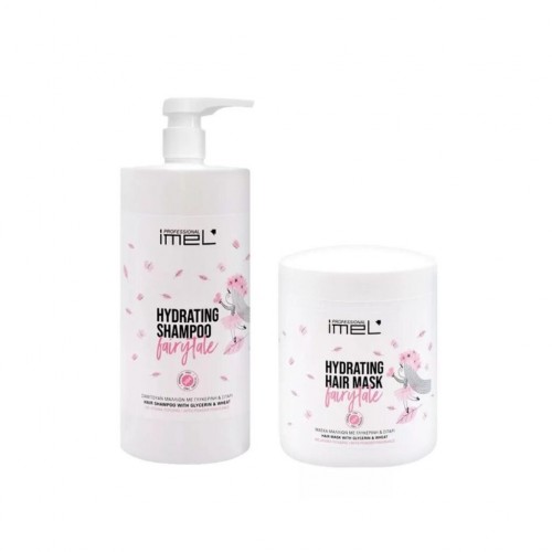 IMEL Professional - Set (Fairytale Hydrating Shampoo 1000ml & Fairytale Hair Mask 1000ml)