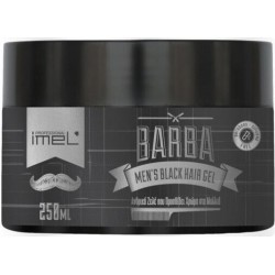 Imel Barba Men's Black Hair Gel 250ml