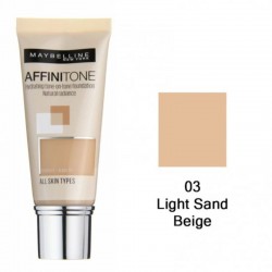 Maybelline Affinitone Hydrating tone-on-tone Foundation 03 Light Sand Beige 30ml