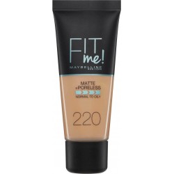 Maybelline Fit Me Matte + Poreless Liquid Make Up 220 Natural Beige 30ml