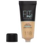Maybelline Fit Me Matte + Poreless Make Up 118 Nude 30ml