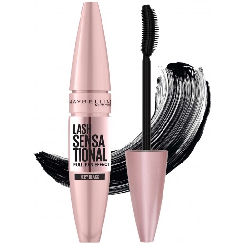 Maybelline Lash Sensational Full Fan Effect Mascara για Όγκο & Καμπύλη Black 9.5ml
