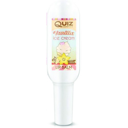 Quiz Lip Balm Tube Vanilla Ice Cream 10ml