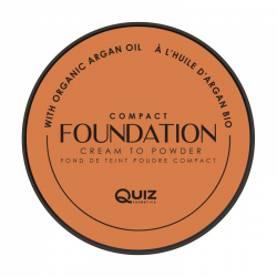 Quiz Cosmetics Compact Cream Foundation 03 Warm Beige 10gr