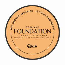 Quiz Cosmetics Compact Cream Foundation 02 Medium 10gr