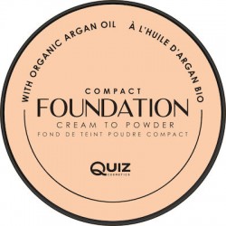 Quiz Cosmetics Compact Cream Foundation 01 Light Beige 10gr