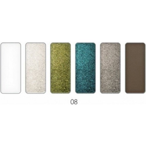 Revers Cosmetics New City Trends Professional Eyeshadow Palette 08 (9gr)