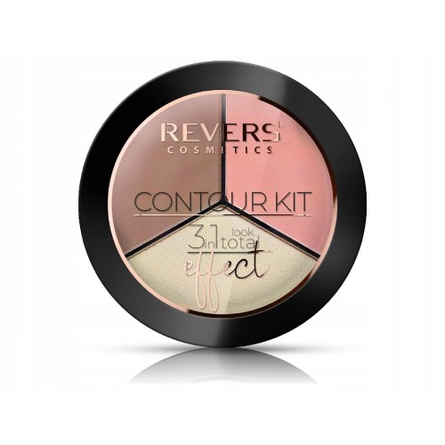 Revers Cosmetics Contour Kit 3 in1 look total effect 01 15gr