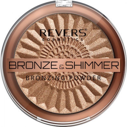 Revers Cosmetics Bronze&shimmer Bronzing Brightening Powder 02 9gr