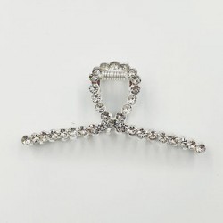 Ro-Ro Accessories Κλάμερ για Μαλλιά Ασημί