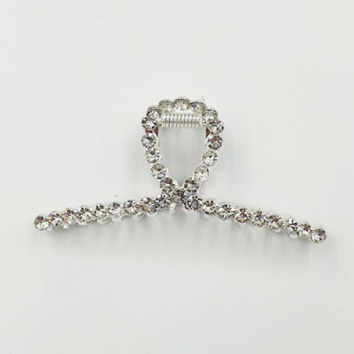 Ro-Ro Accessories Κλάμερ για Μαλλιά Ασημί