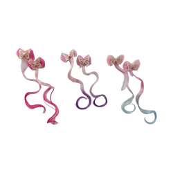 Ro-Ro Accessories Παιδικό Κλιπ Μαλλιών Εξτένσιον με Πεταλούδα Σετ 2 τμχ