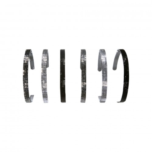 Ro-Ro Accessories Στέκα Μαλλιών Μαύρη με Στρας