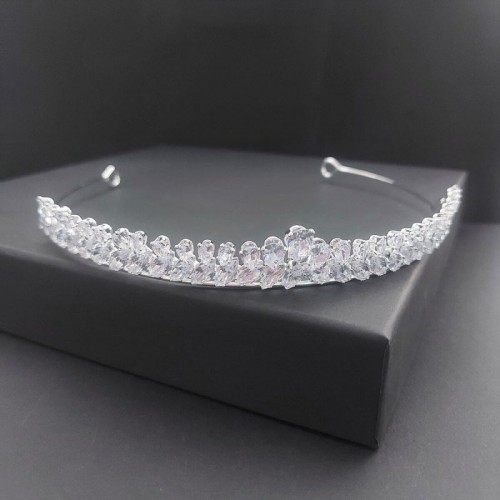 Ro-Ro Accessories Νυφική Τιάρα 2cm