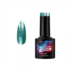 Elixir Ημιμόνιμο Βερνίκι Νυχιών Diamond 1224 Chartreuse 8ml
