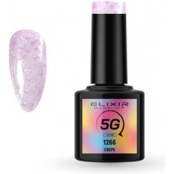 Elixir Ημιμόνιμο Βερνίκι Νυχιών 5G 1266 Crepe 8ml