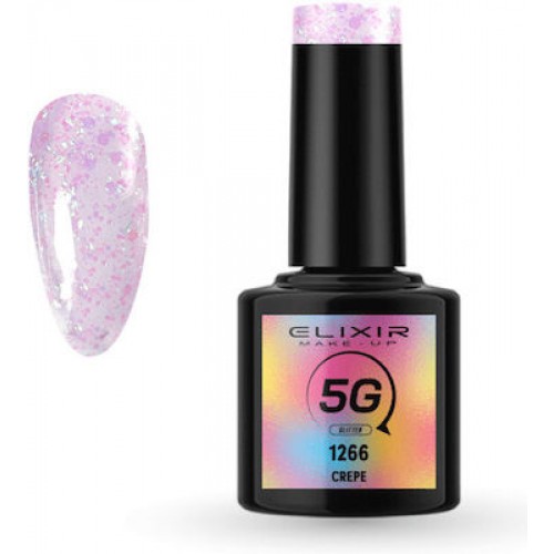 Elixir Ημιμόνιμο Βερνίκι Νυχιών 5G 1266 Crepe 8ml