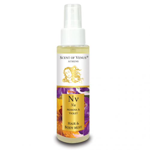 Venus Secrets Αρωματικό Σπρέι Σώματος και Μαλλιών  – Mimosa & Violet Νν 100ml