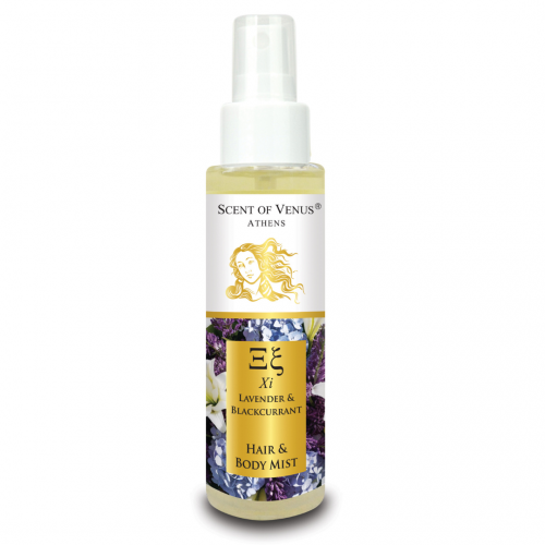 Venus Secrets Αρωματικό Σπρέι Σώματος και Μαλλιών  –  Lavender & Blackcurrant Ξξ 100ml